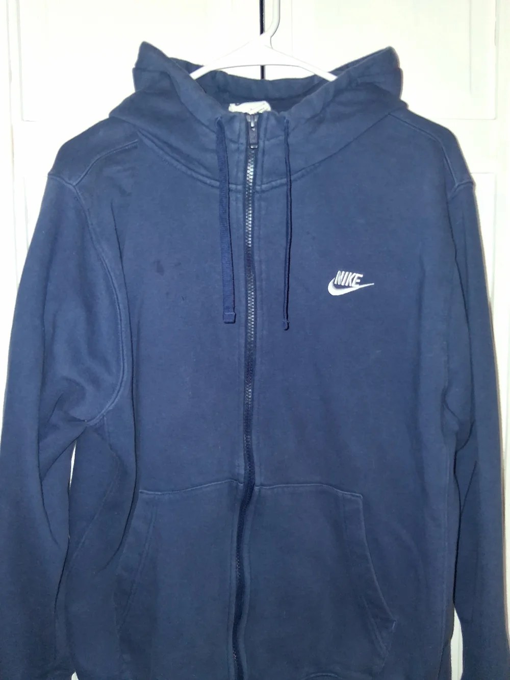 Nike Navy Blue Full-Zip Hoodie